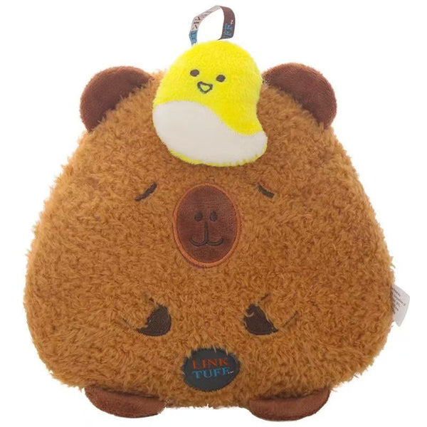 Cute Bear & Chick Plush Dog Toy – Squeaky & Durable