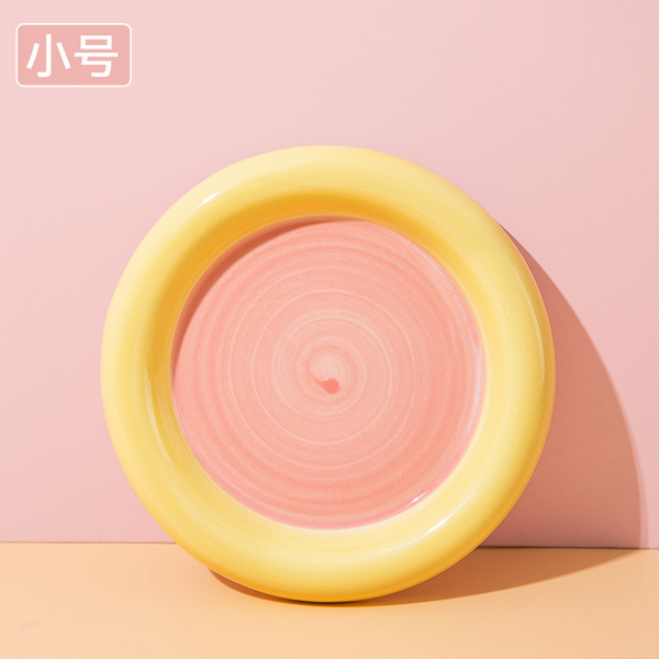 Ceramic Plate- Circle Small