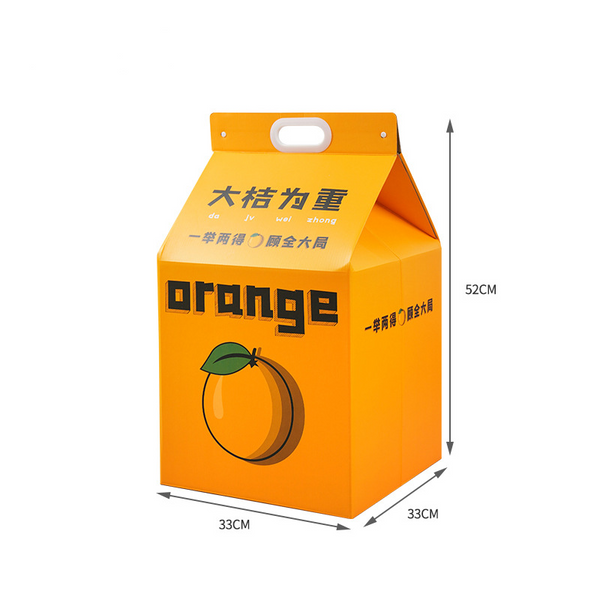 Orange Juice Cat Scratch box
