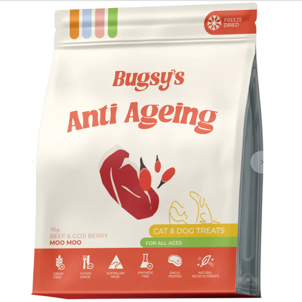 BUGSY'S  Beef & Goji Berry 70G