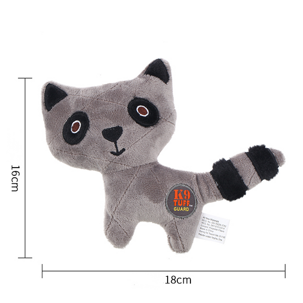plush dog toy with squeaky sound,cartoon animals - Fox