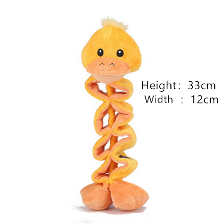 Z sharp duck plush squeaky pet toy,dog toy