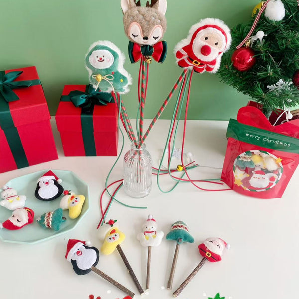 cat christmas cartoon toy- 5 package