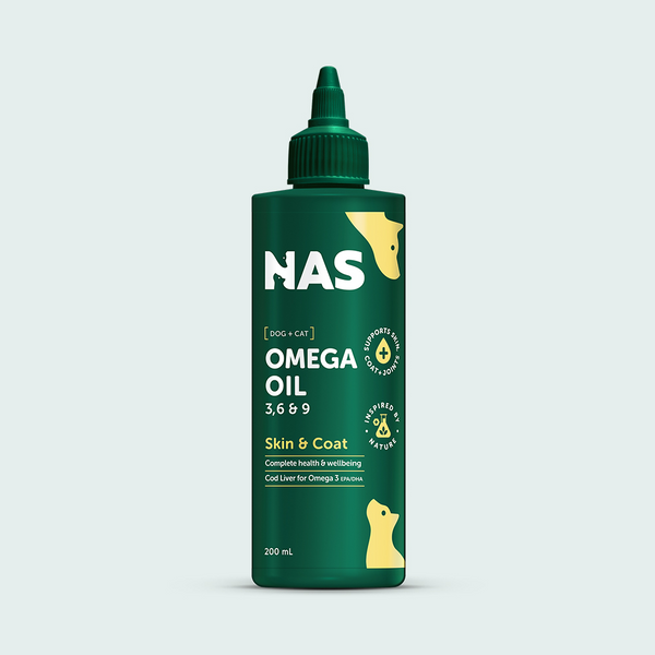 NAS CAT OMEGA OIL 200ML-NATURAL ANIMAL SOLUTIONS