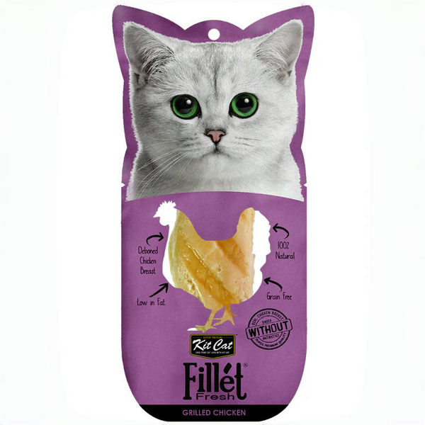 Cat Fillet Fresh Grilled Chicken 30gm