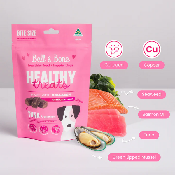 Tuna & Seaweed for skin, coat and nails 130G - BELL & BONE