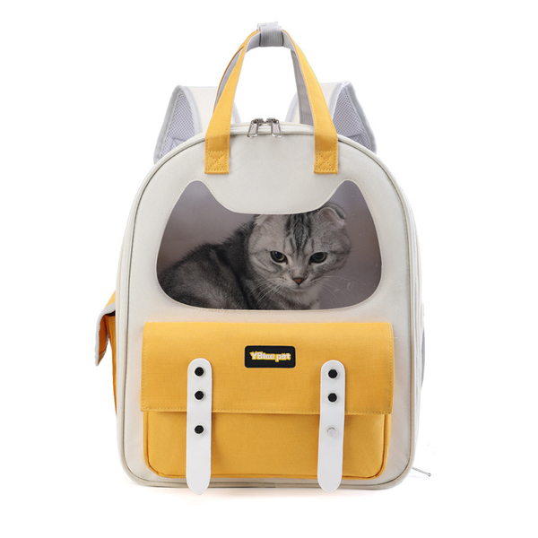 Portable Space Capsule Pet Backpack Large Travel Carrier for Cats & Dogs