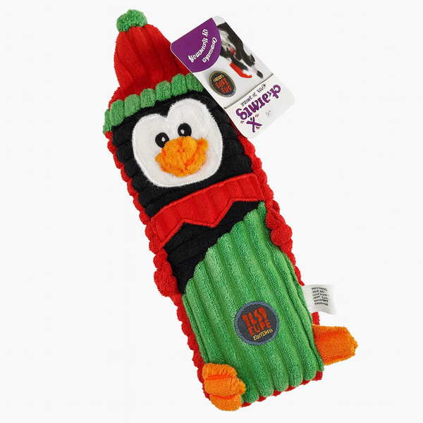 Christmas Penguin Plush Squeaky Dog Toy