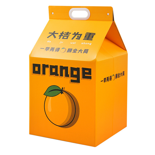 Orange Juice Cat Scratch box