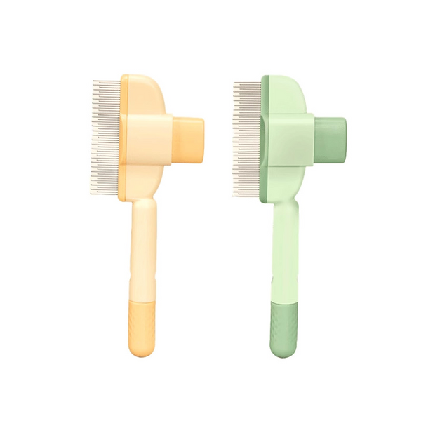 Self-Cleaning Pet Grooming Brush