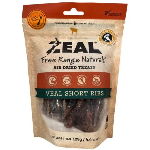 Zeal Air Dried Veal Short Ribs 125g