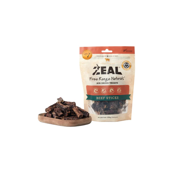 Zeal Air Dried Beef Sticks 125g